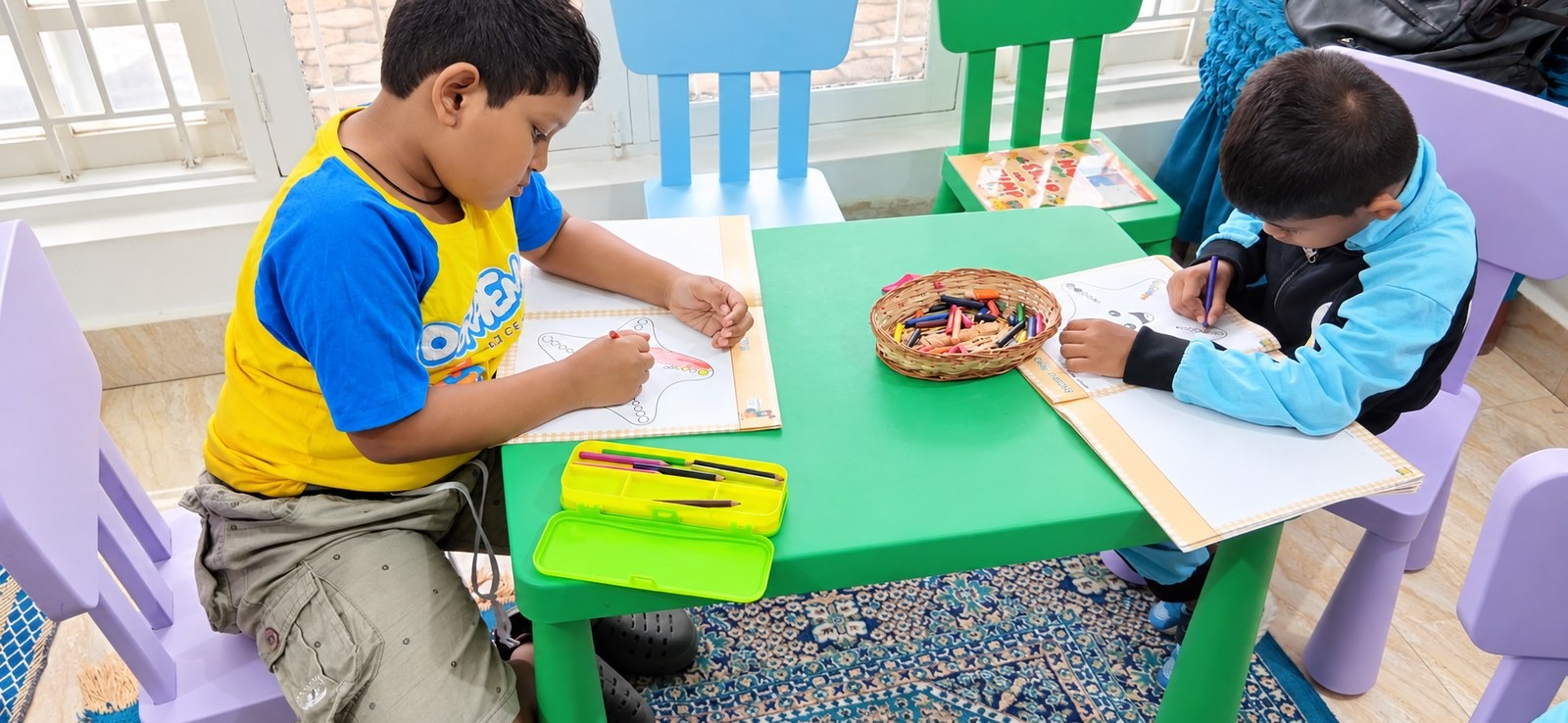 Colouring & Fine Motor Skills