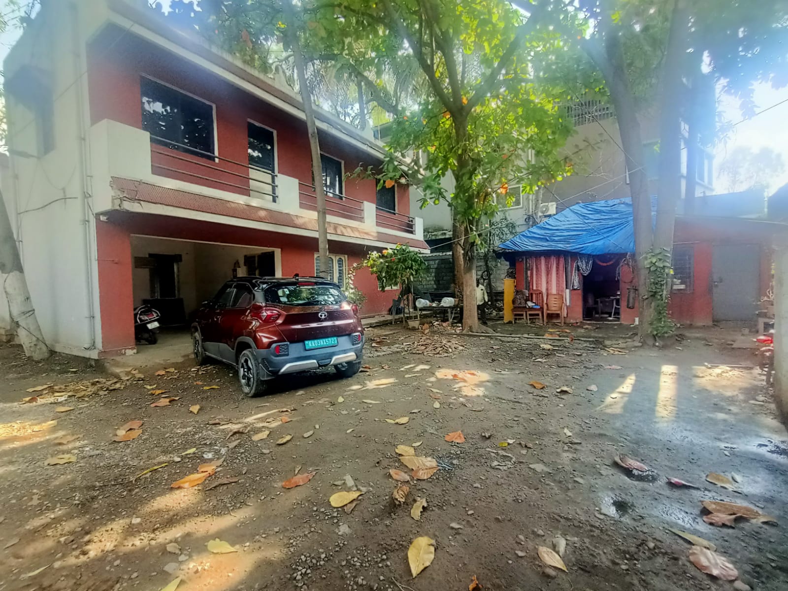 Existing building and internal area